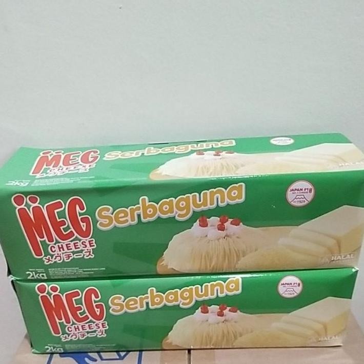 

Keju Cheddar Meg Serbaguna 2Kg Khusus Grab Gosend