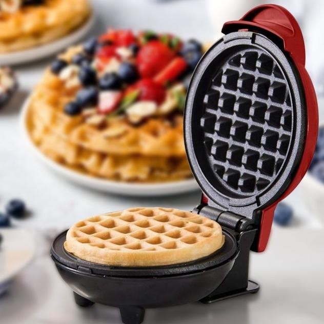 Alat Pembuat Waffle Cetakan Waffle Listrik Anti Lengket Low Watt