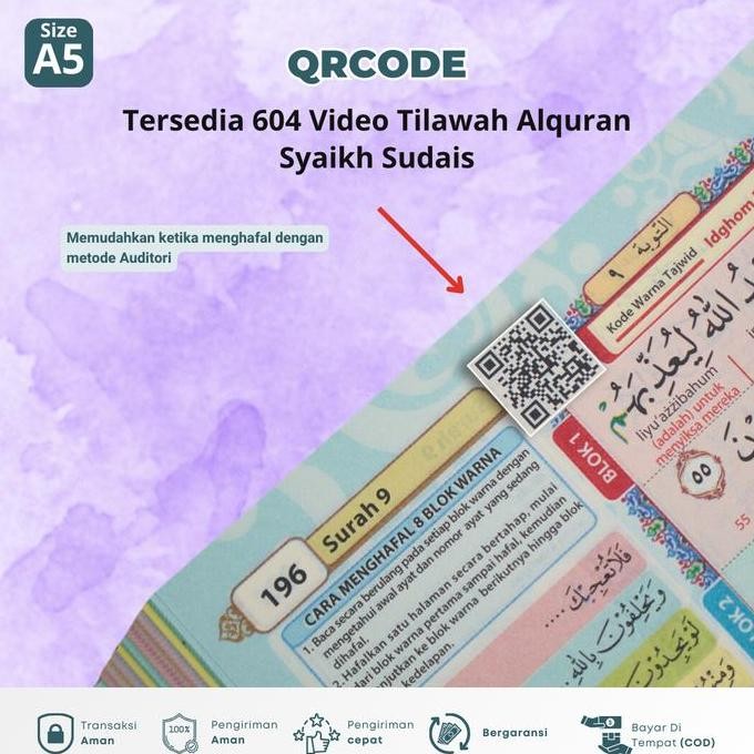 

Quran Custom Nama by Nadira.id Ukuran A5 Desain 01 CS