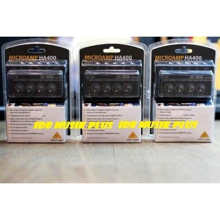 headphone Amplifier BEHRINGER HA400 / HA-400 / HA 400 Terbaru