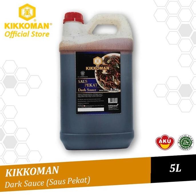

Promo Kikkoman Dark Soy Sauce Halal Jerigen 5L - Saus Kental Kecap Hitam Jepang