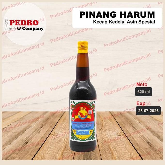 

Promo Pinang Harum Kecap Asin Special 620ml - Soy Sauce Premium Lokal