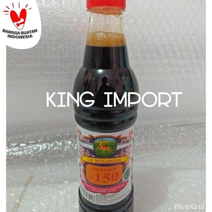 

Promo Kecap Asin Cap Menjangan No.150 | Soy Sauce Tradisional Botol Kaca