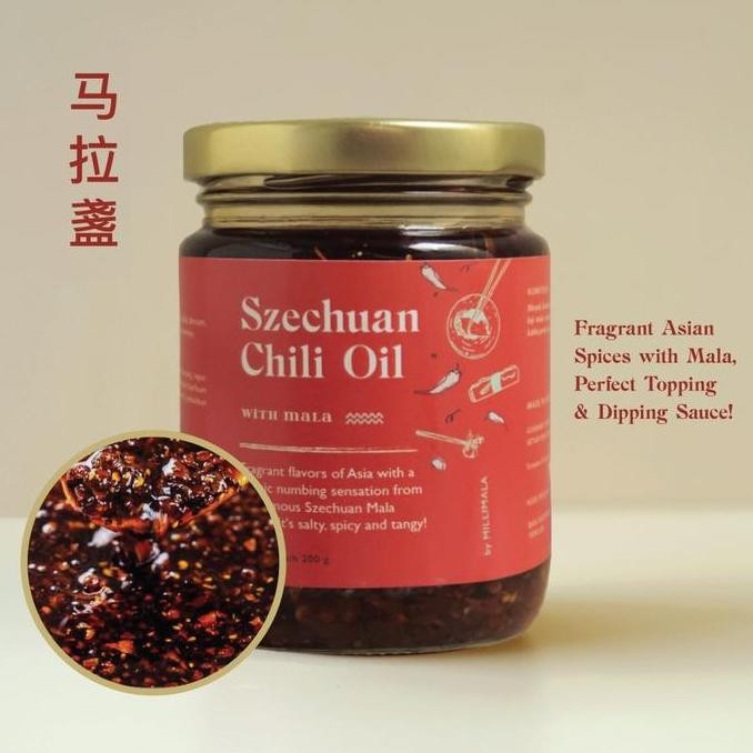 

Promo Szechuan Mala Chili Oil Millimala - Saus Cabai Pedas Mala ala Sichuan