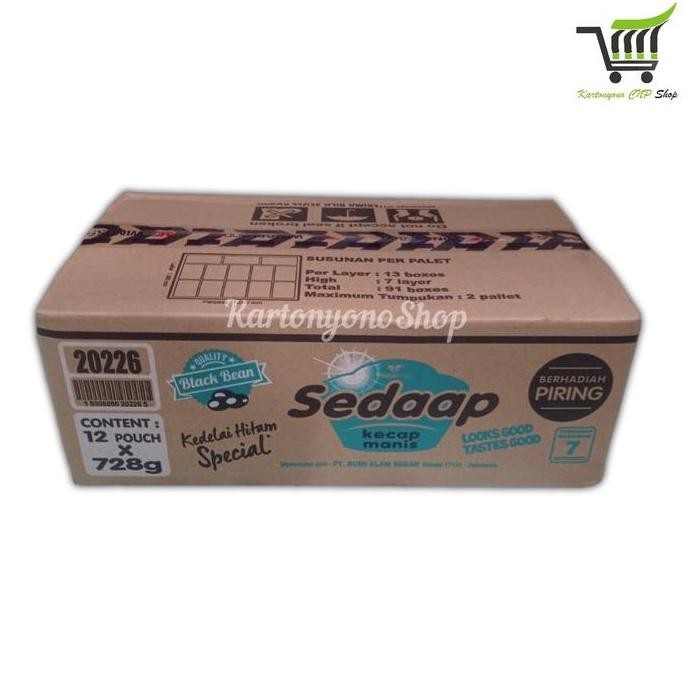 

Promo Kecap Manis Sedap Refill Besar Per Dus Isi 12pcs Hemat