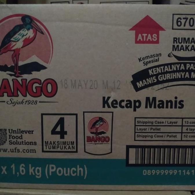 

Promo Kecap Manis Bango 1.5 Kg | Karton Isi Grab GOSEND