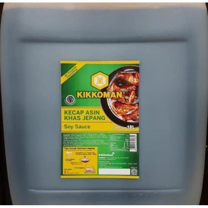 

Promo Kikkoman Kecap Asin Jepang Halal 18L - Kecap Asin Serbaguna Premium