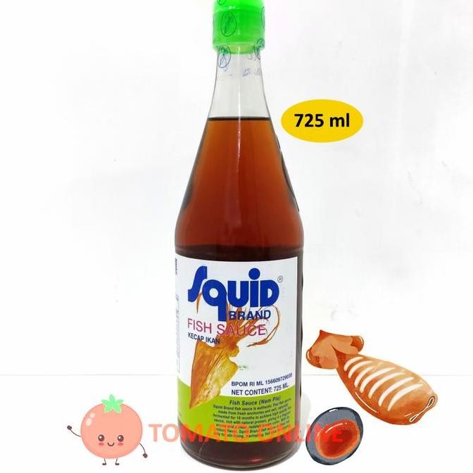 

Promo Squid Brand Fish Sauce 725ml | Kecap Ikan Thailand Ori