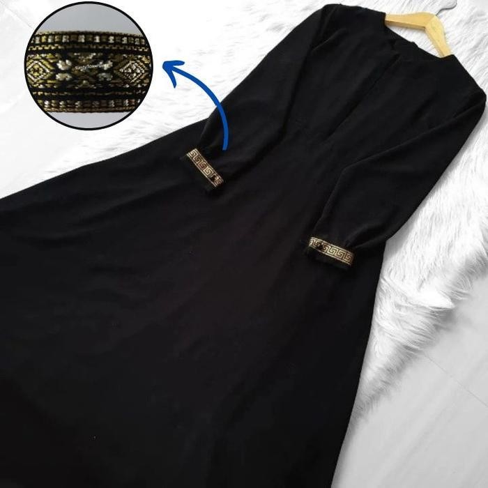 EF Gamis Putih Wanita Polos Busui Terbaru / Fashion Muslim M-L-XL-XXL-XXXL / Gamis Modern 2025 / Gam