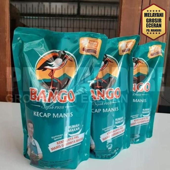 

Promo Bango Kecap Manis Pouch 1,525gr - Kecap Manis Premium