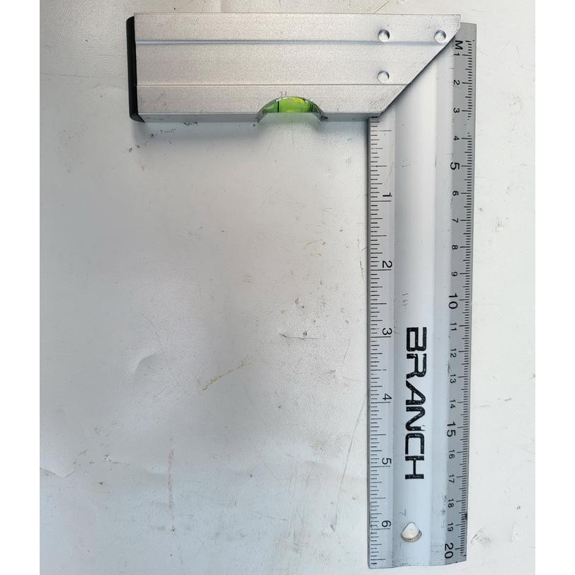 

MPS PENGGARIS SIKU TUKANG WATERPAS BRANCH 8" 10" 12" ALUMUNIUM 20 25 30 CM