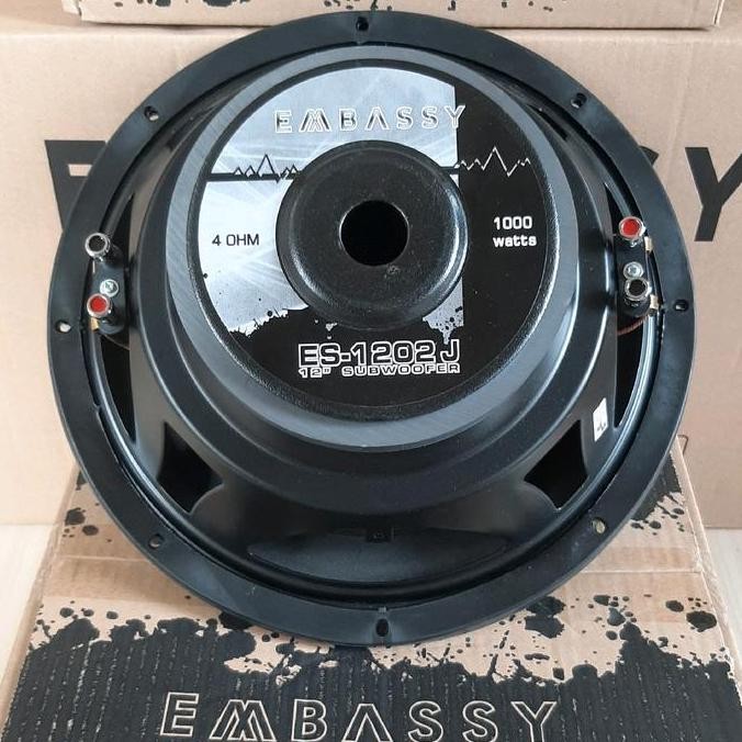 Subwoofer 12 inch EMBASSY ES 1202J Subwoofer EMBASSY 12 inch DOUBLE COIL 1000 Watts