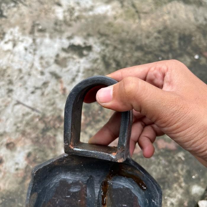 AS Cangkul mini asli baja sudah disepuh