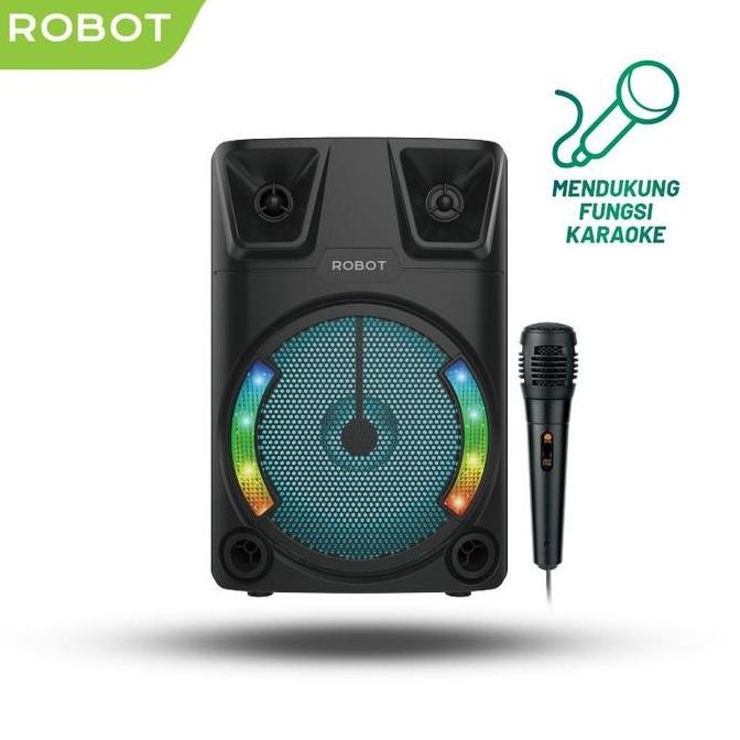 ROBOT Karaoke Speaker RB700 Speaker Bluetooth Karaoke Outdoor RGB 10W