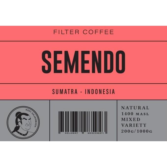 

Kopi Arabica Semendo Natural 1 Kg