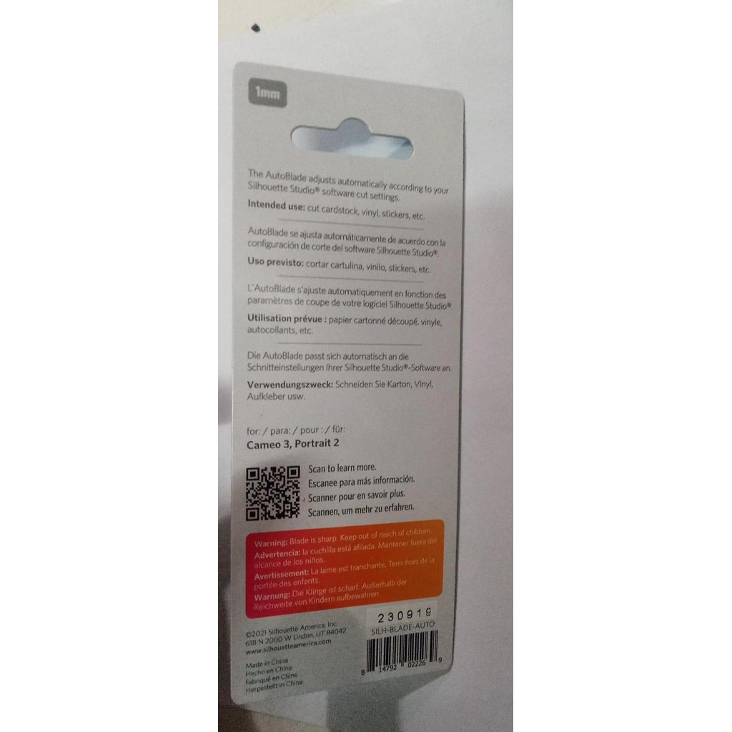 

Auto Blade Holder Silhouette Cameo 3