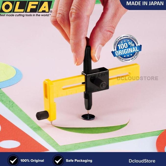 

Terbaru! Circle Cutter Olfa Cmp-1 Untuk Memotong Lingkaran