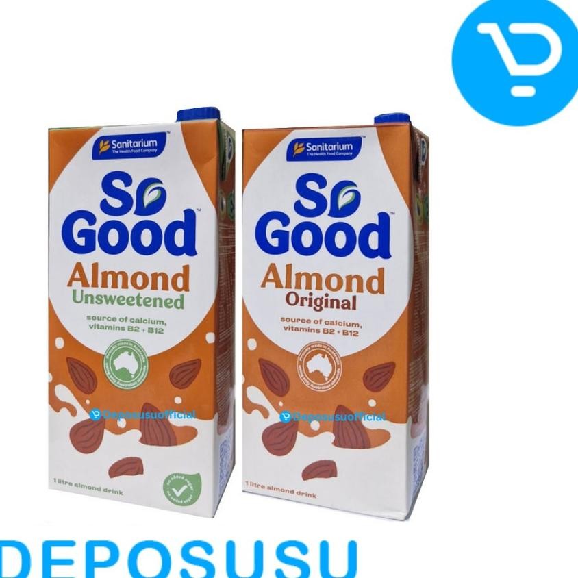 

So Good Sanitarium 1Liter Susu Almond Soy Oat