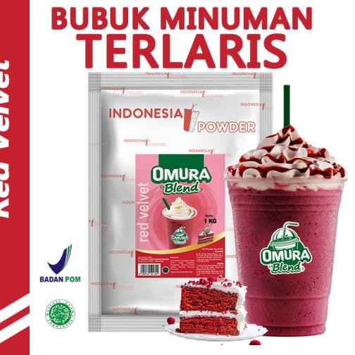 

Omura Blend Bubuk Minuman Rasa Red Veet Powder Drink 1 Kg Omura Powder