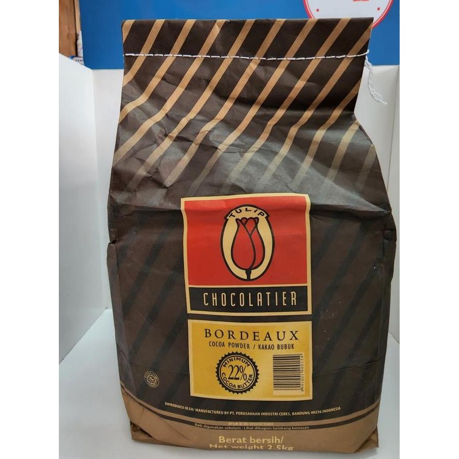 

Tulip Bordeux Coklat Bubuk / Cocoa Powder 2,5kg NLS