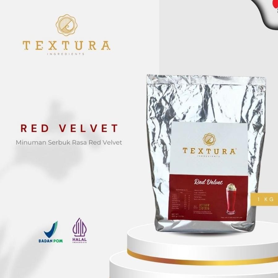 

Textura Powder 1Kg Bubuk Minuman Rasa Red Veet Ube Chocomalt Cream Cheese Creamer Milky Taro Skimmed Milk Dextorse Klepon Horeca