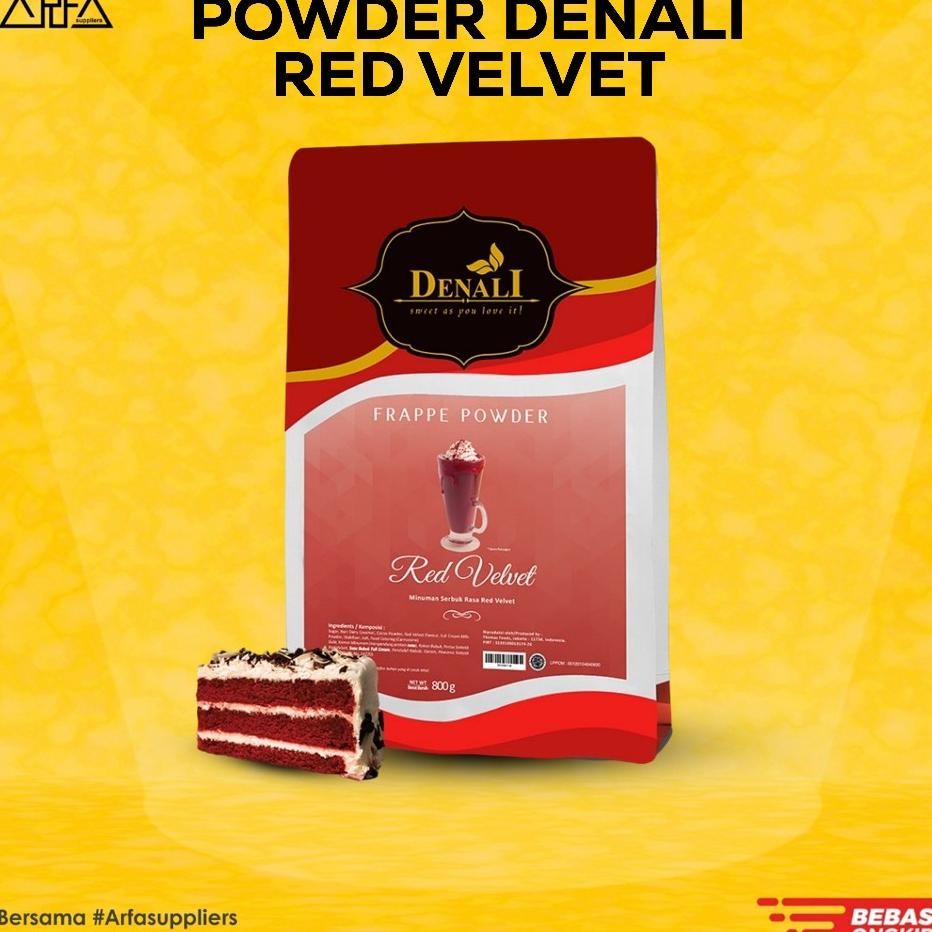 

Powder Denali Red Veet 800Gr Bubuk Minuman Redveet