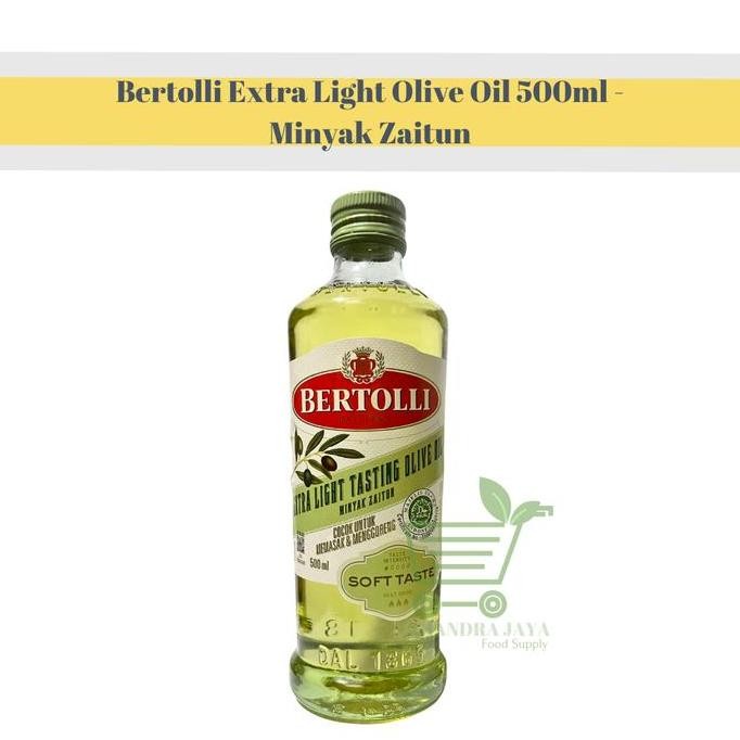 

Bertolli Extra Light Olive Oil 500ml - Minyak Zaitun LA