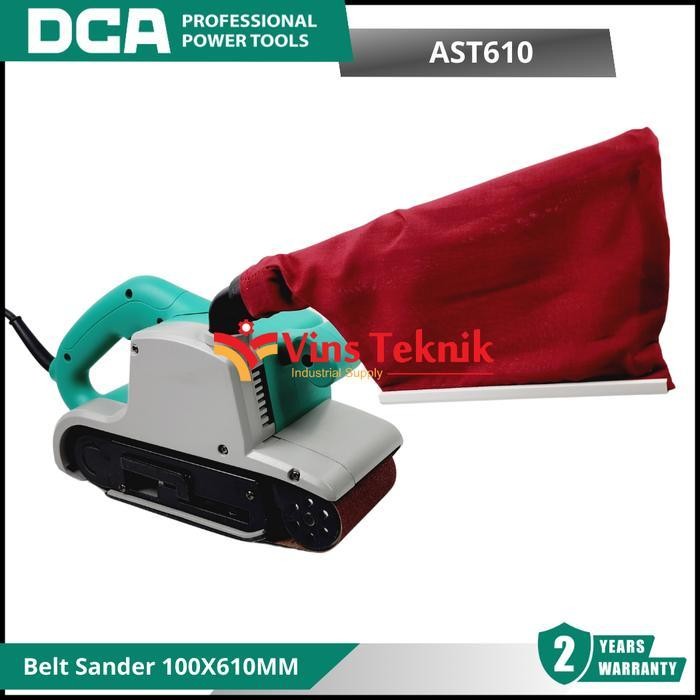 DCA AST610 Mesin Amplas Sabuk Belt Sander 100x610mm AST 610
