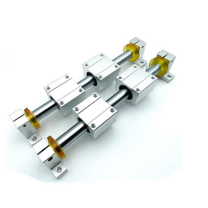 Scs12Uu Linear Slide Block Linear Bearing Block Ukuran Lubang Besi