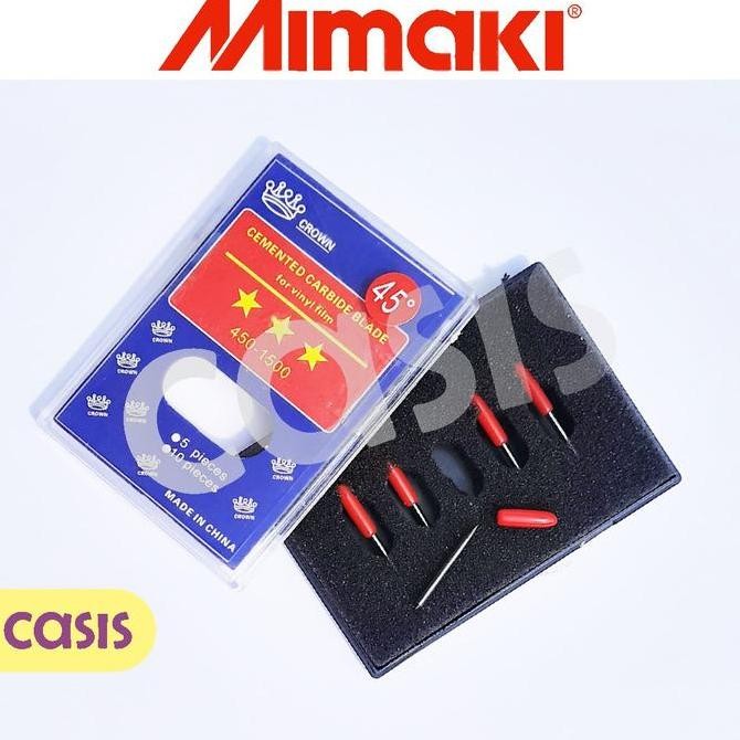 

Hot Sale! Pisau Cutting Mimaki 45 Derajat 1 Box Isi 5 Pcs