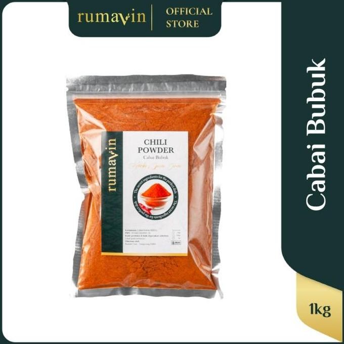 

Diskon! Rumavin Chili Powder Cabai Bubuk Premium - Rempah Halus Pedas Serbaguna