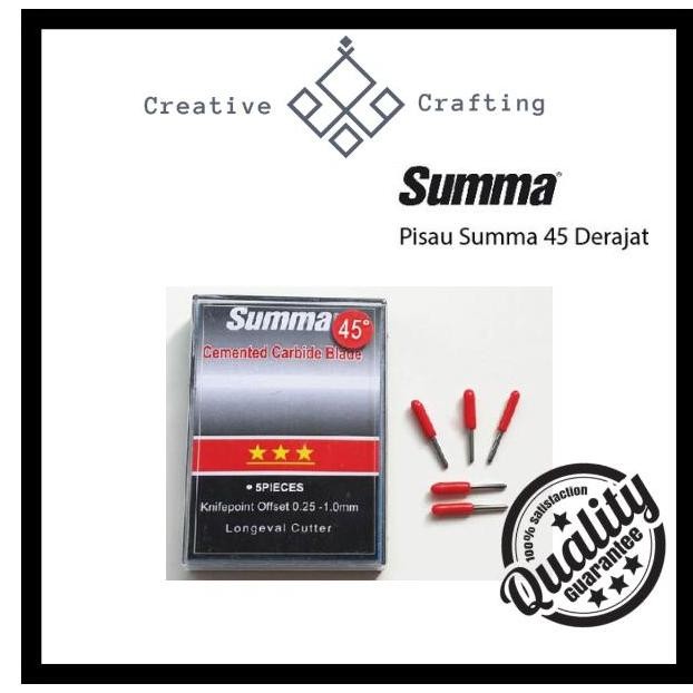 

Terlaris! Mata Pisau Summa 45 Derajat/ Summa Blade/ Mesin Cutting