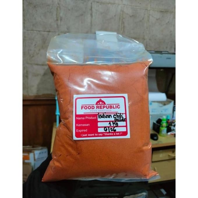 

Diskon! Cabe Bubuk Extra Pedas Shu 50Rb 1 Kg - Chili Powder Murni Import India