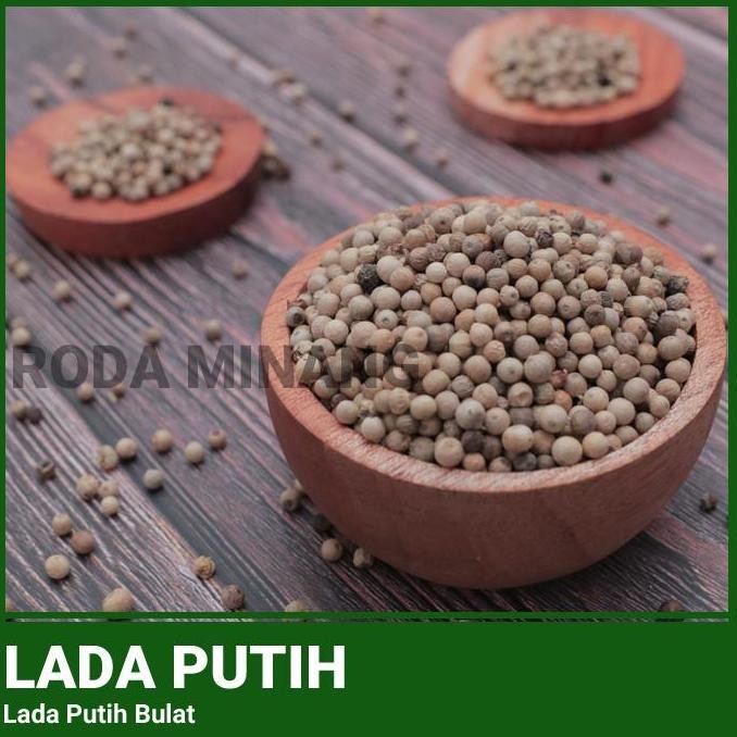 

Diskon! Lada Putih Bulat 250 Gram / Merica Butir Utuh Rempah Premium