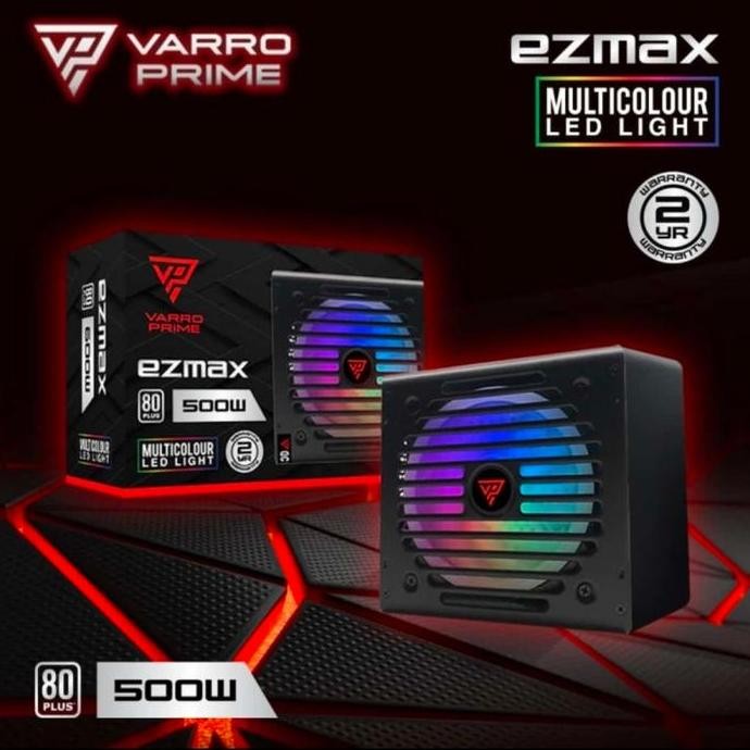 Power Supply Ezmax 500W Rgb 80 Plus