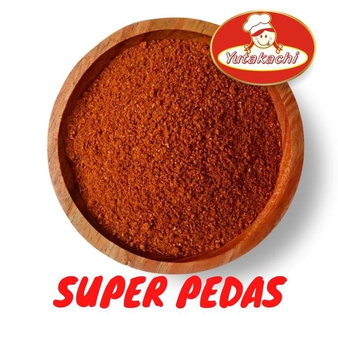 

Diskon! Cabe Bubuk Pedas 1 Kg Yutakachi - Rempah Masakan Super Pedas