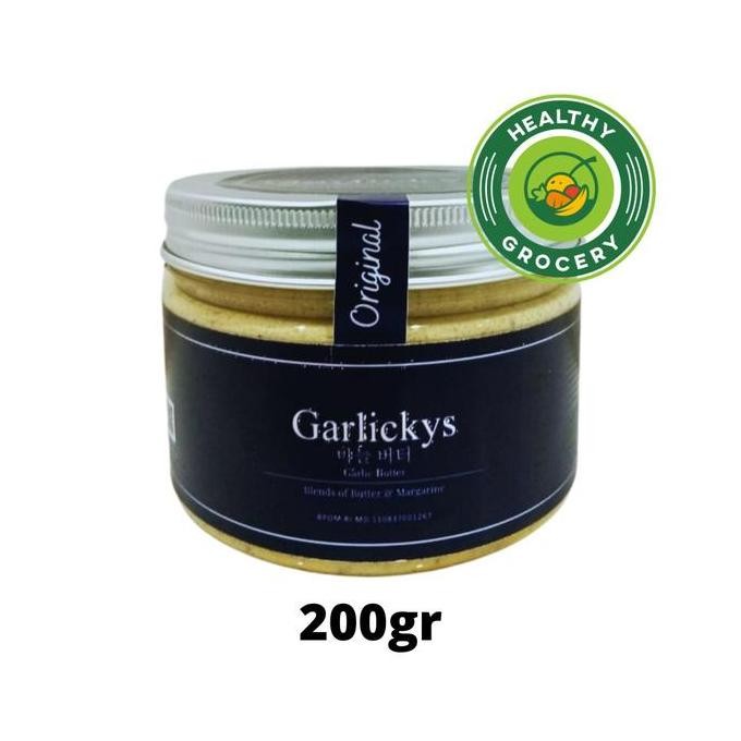

Diskon! Herbs Butter Garlic & Herbs 200G Garlickys Premium Butter Original