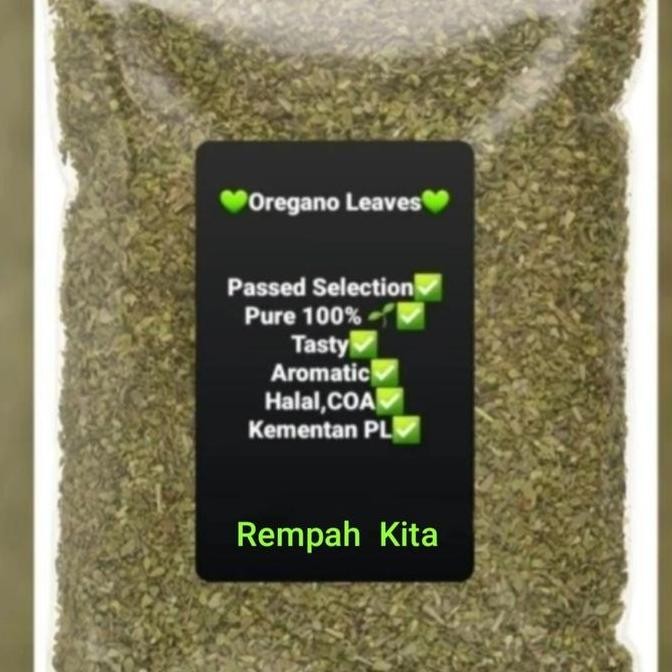 

Diskon! Oregano Kering 10Kg Grosir / Daun Oregano Import Rempah Pizza Pasta