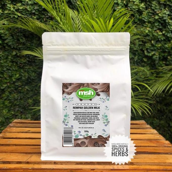 

Diskon! Golden Milk Rempah Bubuk 500Gr / Minuman Herbal Kunyit Premium