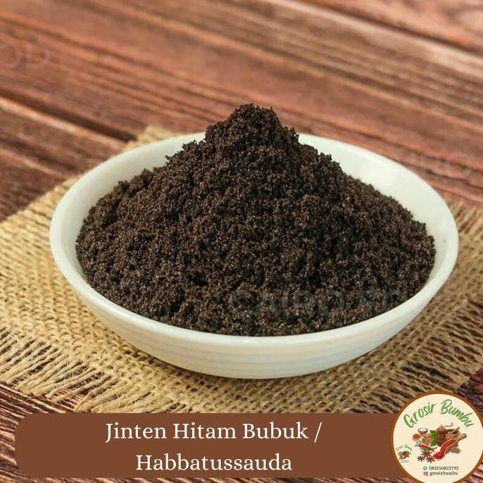 

Diskon! Jinten Hitam Bubuk 500Gr / Habbatussauda Powder Herbal Alami
