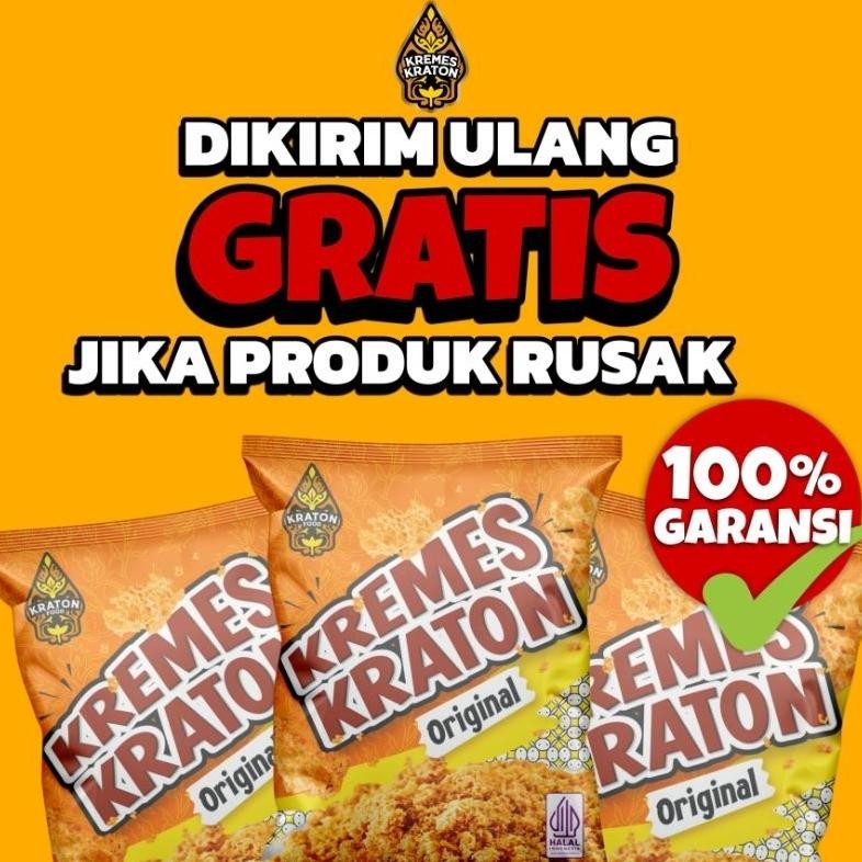 

TW39 d-54 Kremes Kraton Sachet Dus - 80 x 16g (8 Renceng) Original, Pedas Daun Jeruk, Keju, Jagung Bakar, Sapi Panggang Hemat Premium