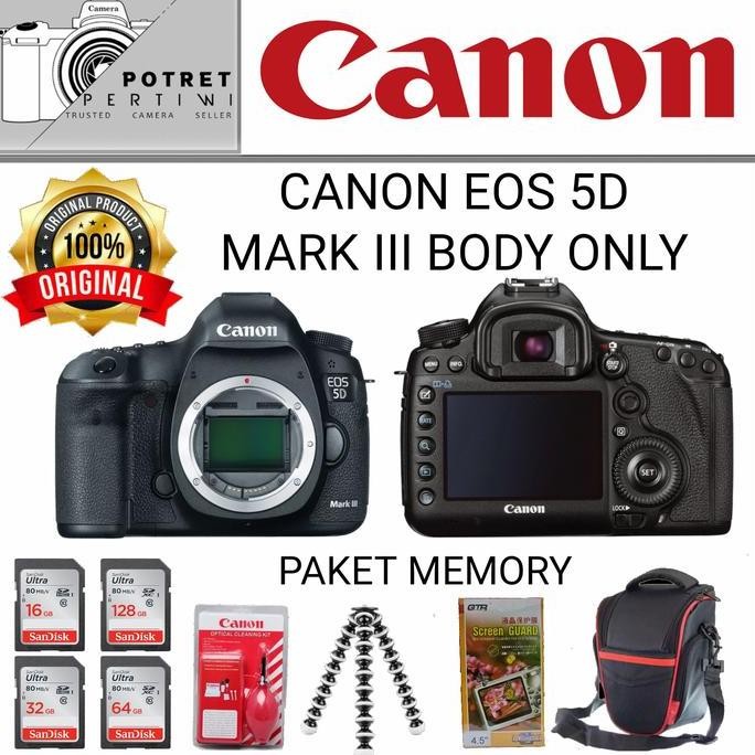 Canon Eos 5D Mark Iii Body Only / Kamera Dslr Canon Eos 5D Mark Iii