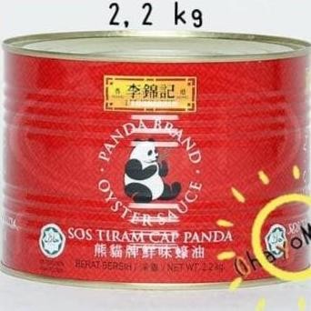 

LKK saus tiram kaleng cap panda/ oyster sauce/ LEE KUM KEE 2,2kg H32