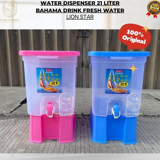 NEW LION STAR- ARIZONA WATER DISPENSER TEMPAT AIR 20-27 LITER / TOPLES AIR / DISPENSER AIR