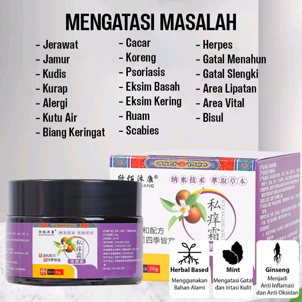 Xinbaimukang Salep gatal paling ampuh anti jamur salep gatal selangkangan salep gatal miss V aSt