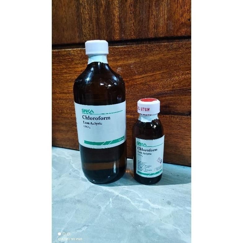 KLOROFORM TEKNIS GRADE 500ML //pelengkap praktikum pendidikan di lab aSt