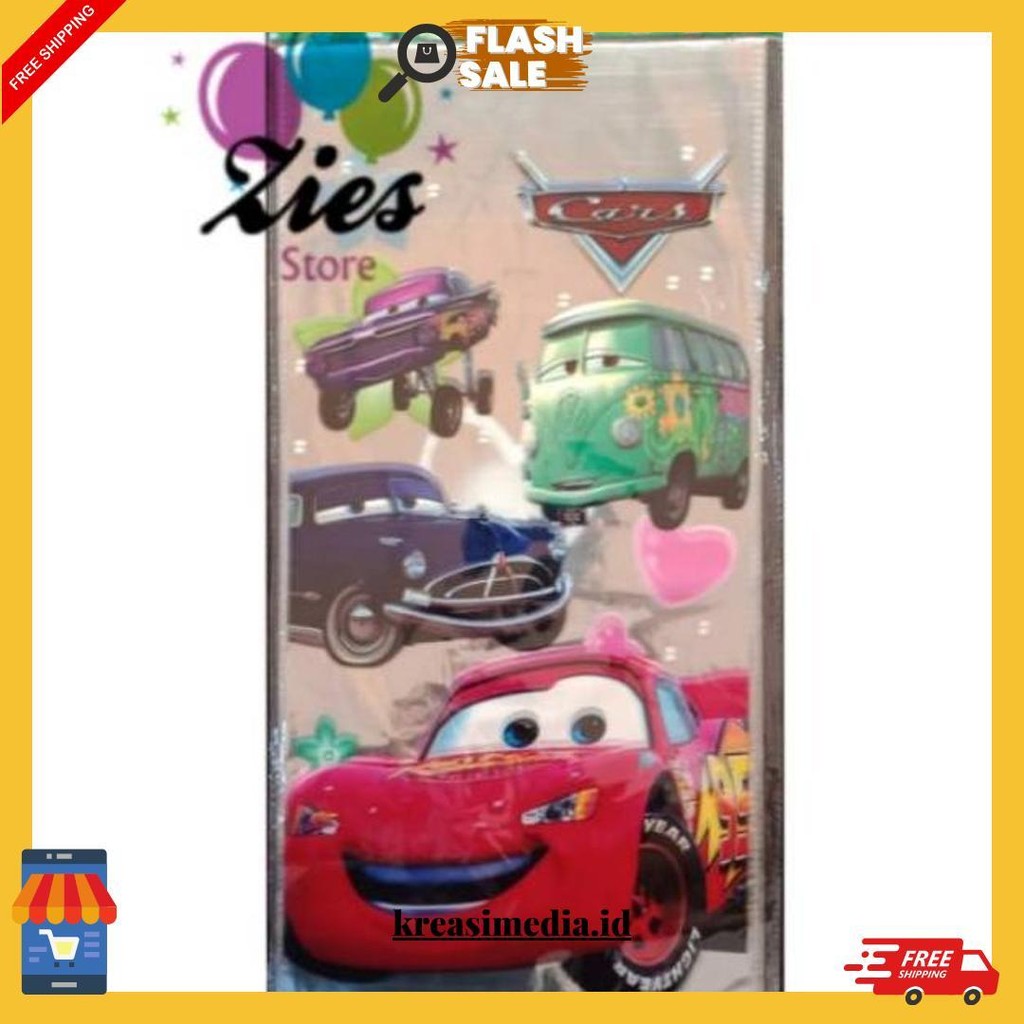 

Plastik Snack Ulang Tahun / Plastik Kado / Plastik Souvenir Cars Original Produk