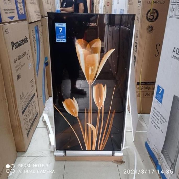 Kulkas 1 Pintu AQUA AQR-181LK/LB