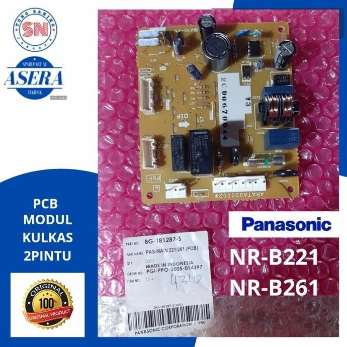 PCB MODUL KULKAS PANASONIC 2 PINTU ORIGINAL NR-B221 DAN NR-B261