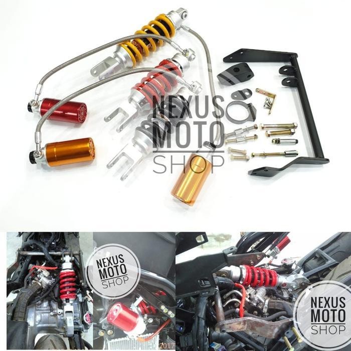 Monoshock aerox 155 shockbreaker nui NVX breket monoshock AEROX 155